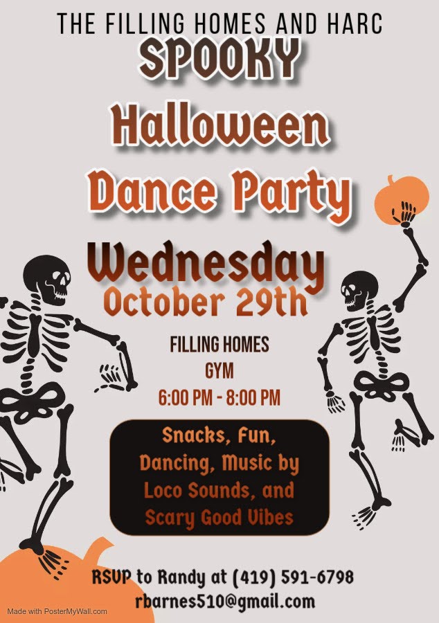 Halloween Dance Party Flyer