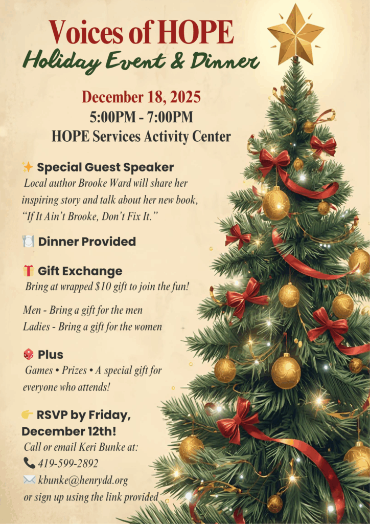 Voice of HOPE Event Invitation