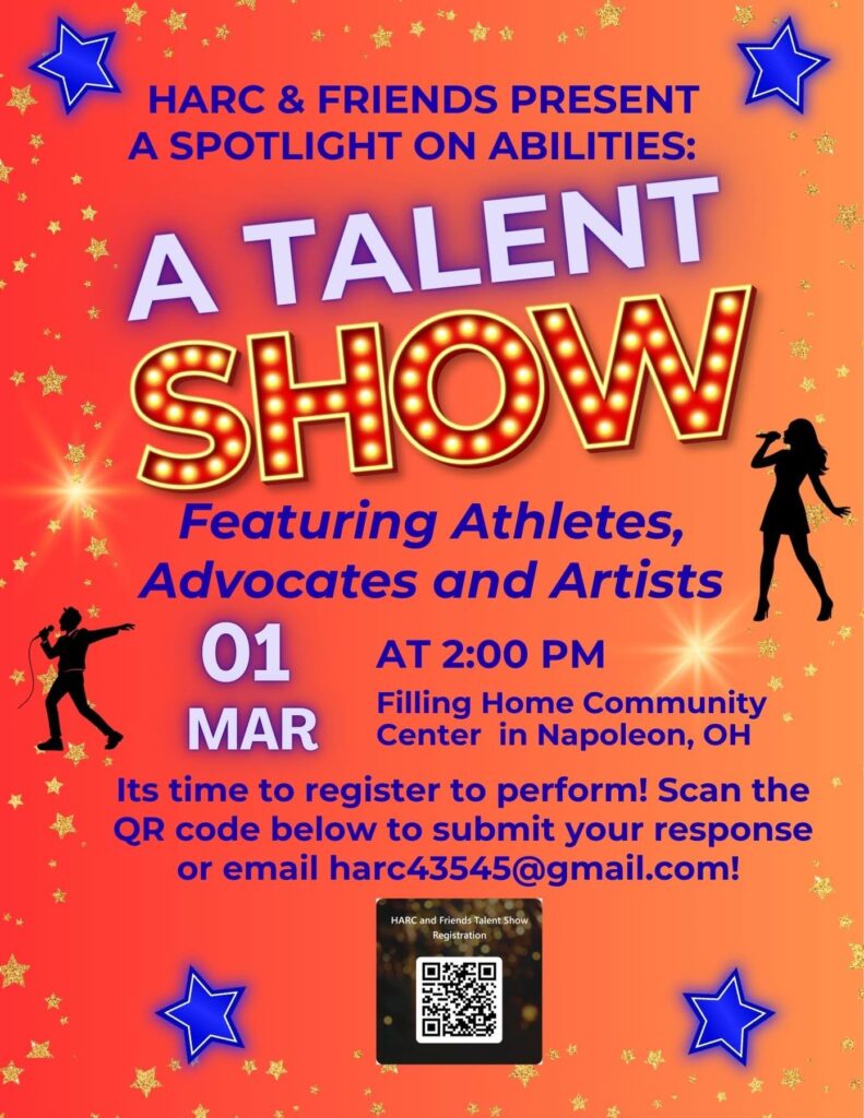 HARC Talent Show Invitation