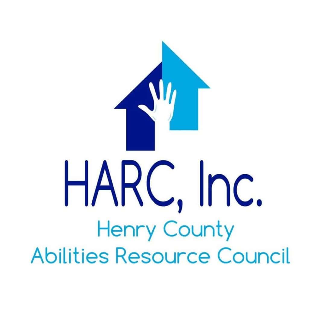 Henry County Board of Developmental Disabilities logo with house and hand icon.